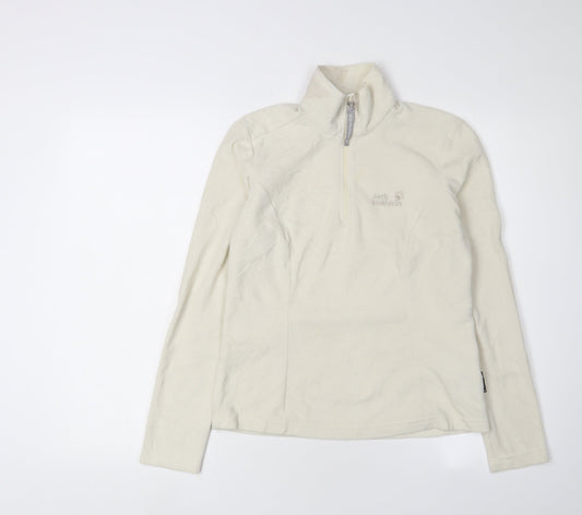 Jack Wolfskin Women's Ivory Fleece Pullover Size 10