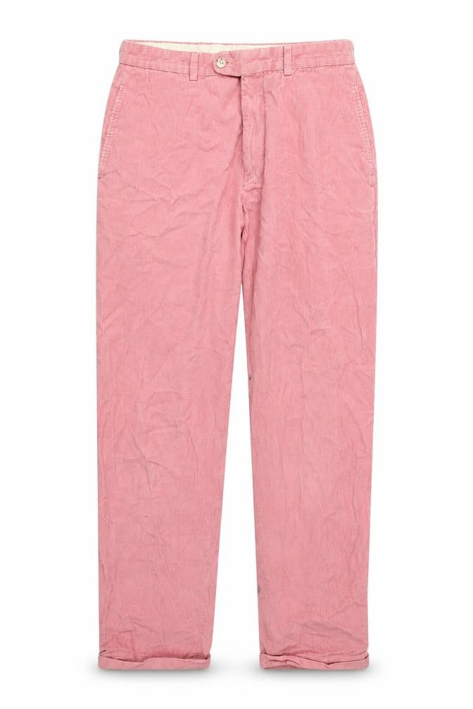 Liu Jo Men's Pink Corduroy Chino Trousers UK 18
