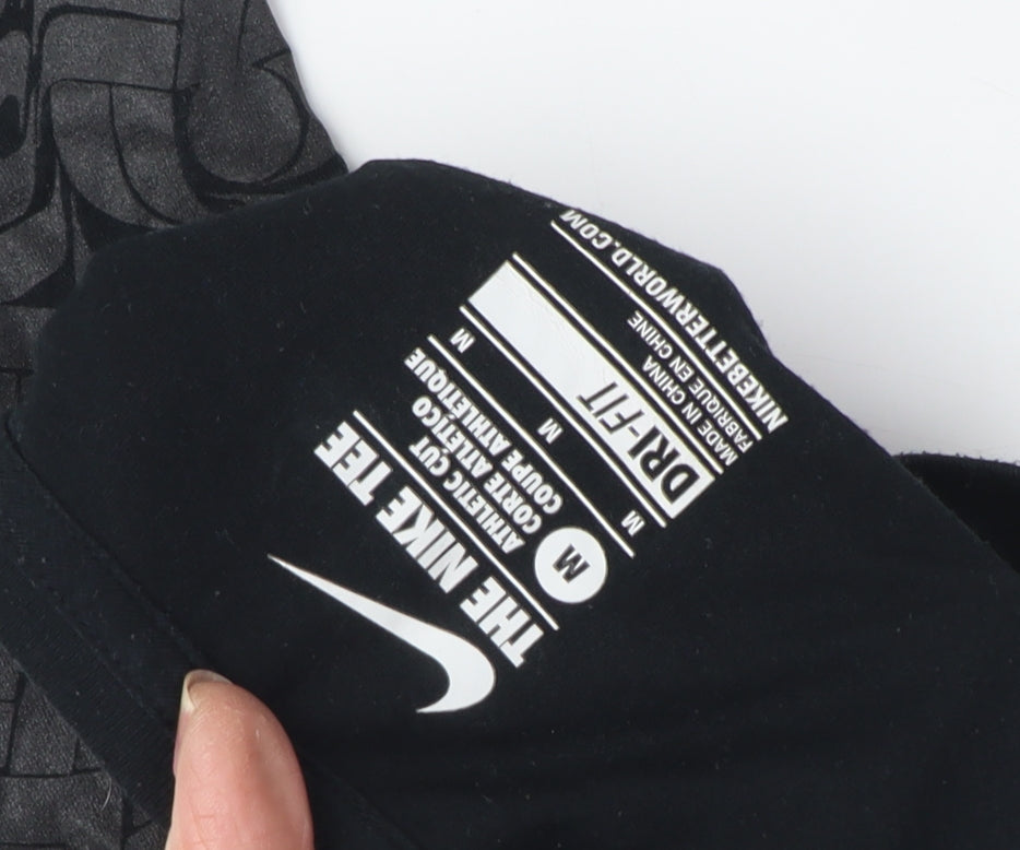 Nike Women's Black Long Sleeve Athletic Tee