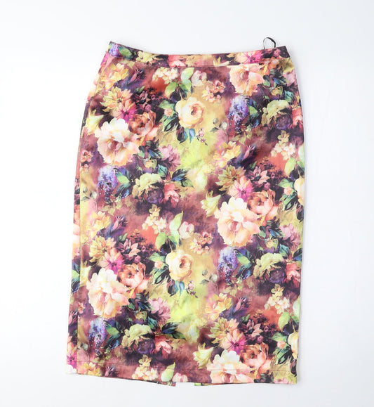 Lounge Women’s Multicoloured Floral Pencil Skirt