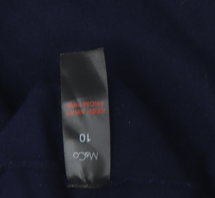 M&Co Women's Blue Pullover Jumper Size 10
