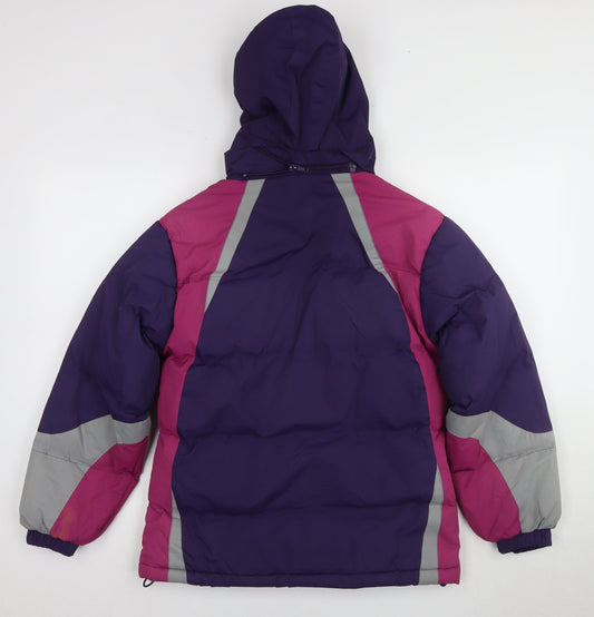 Mountainlife Girls Purple Puffer Jacket 11-12 Years