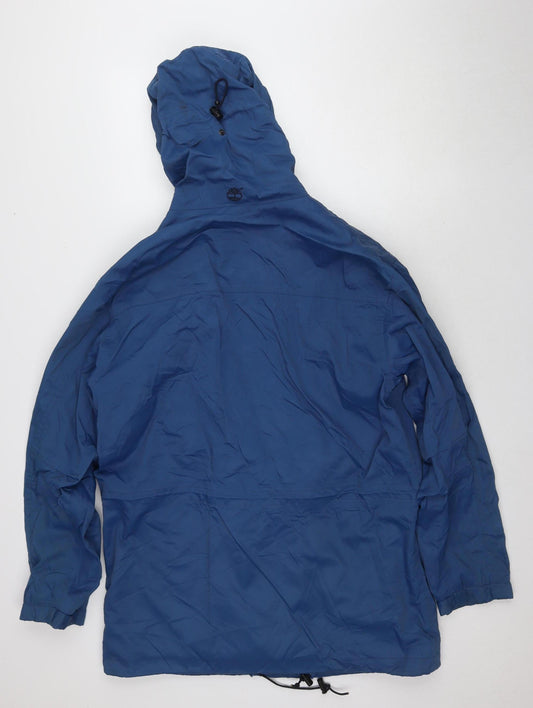 Timberland Men's Blue Windbreaker Jacket M