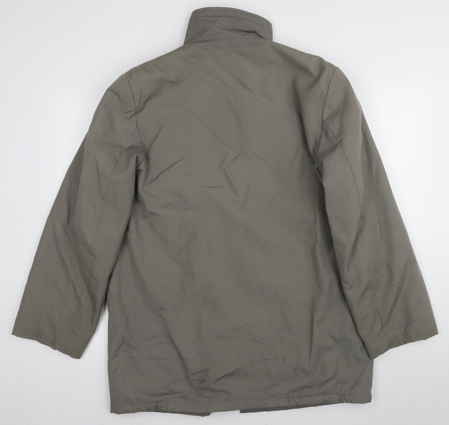Aldon Men's Grey Mid-Length Jacket - Size 40 in