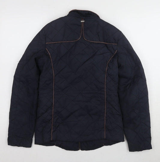 Savanah Collection Unisex Blue Quilted Jacket S