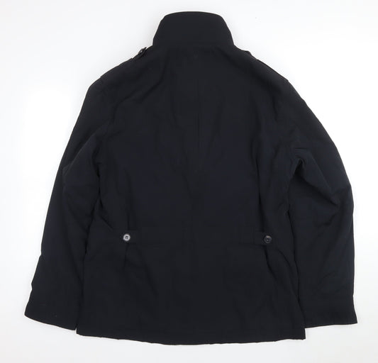 Marks and Spencer Men's Navy Mid-Length Jacket - M
