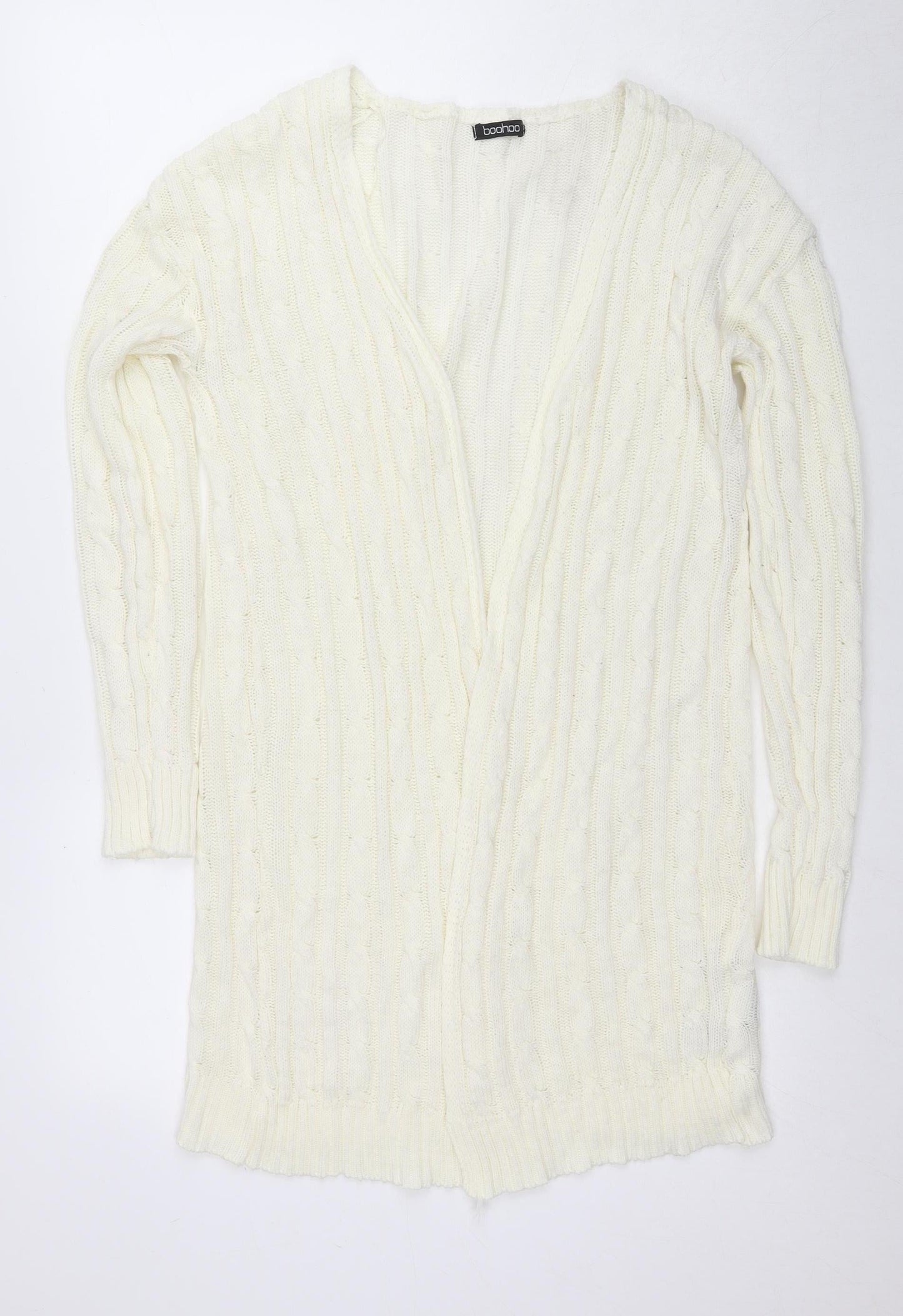 Blanco Women's Ivory Cardigan, Size 12