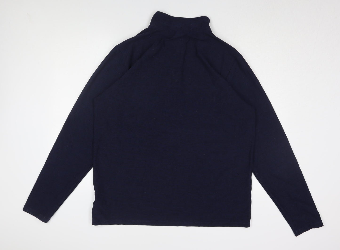 New Balance Men Blue XL 1/4 Zip Sweatshirt