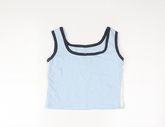 Reebok Women's Blue Tank Top Size 14