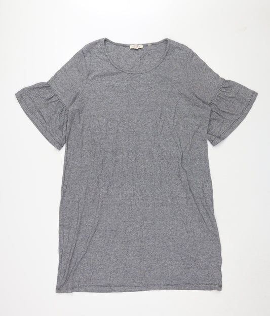 Fat Face Women’s Grey T-Shirt Dress Size 16