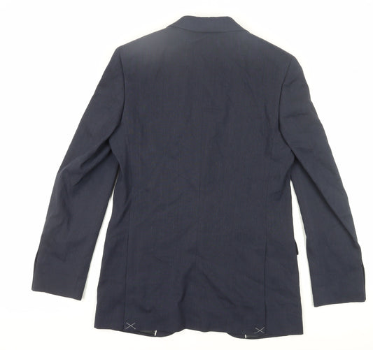 Marks and Spencer Men's Blue Blazer 38 Long