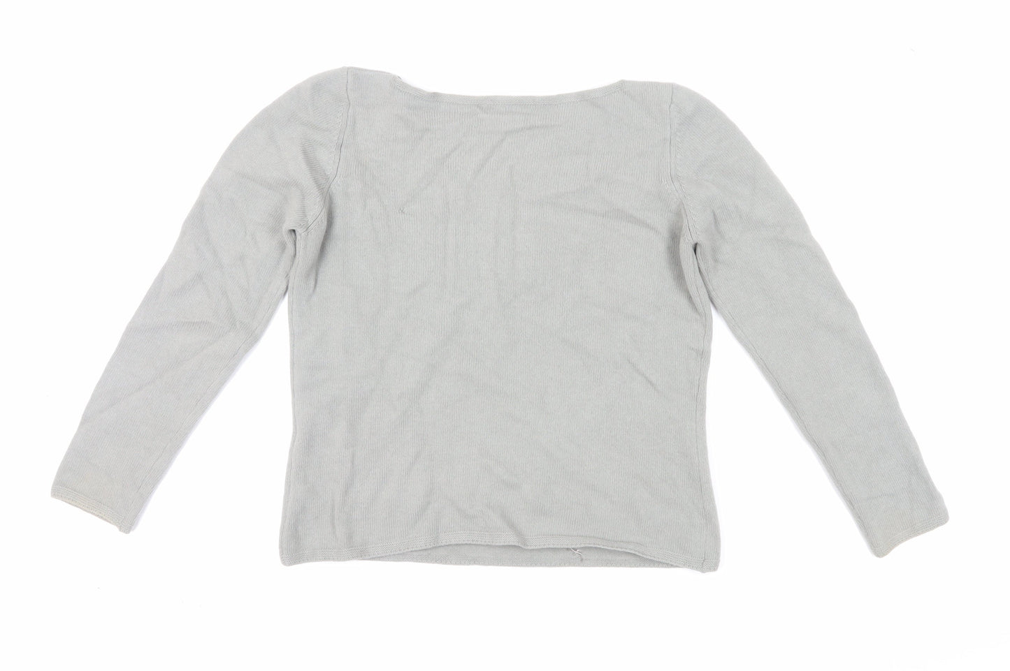 Banana Republic Women’s Grey Wool Pullover Jumper S