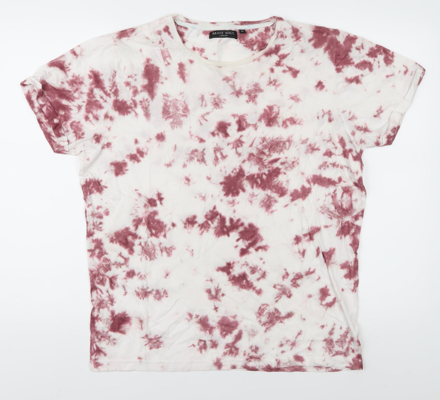 Brave Soul Unisex Multicoloured Tie-Dye T-Shirt M