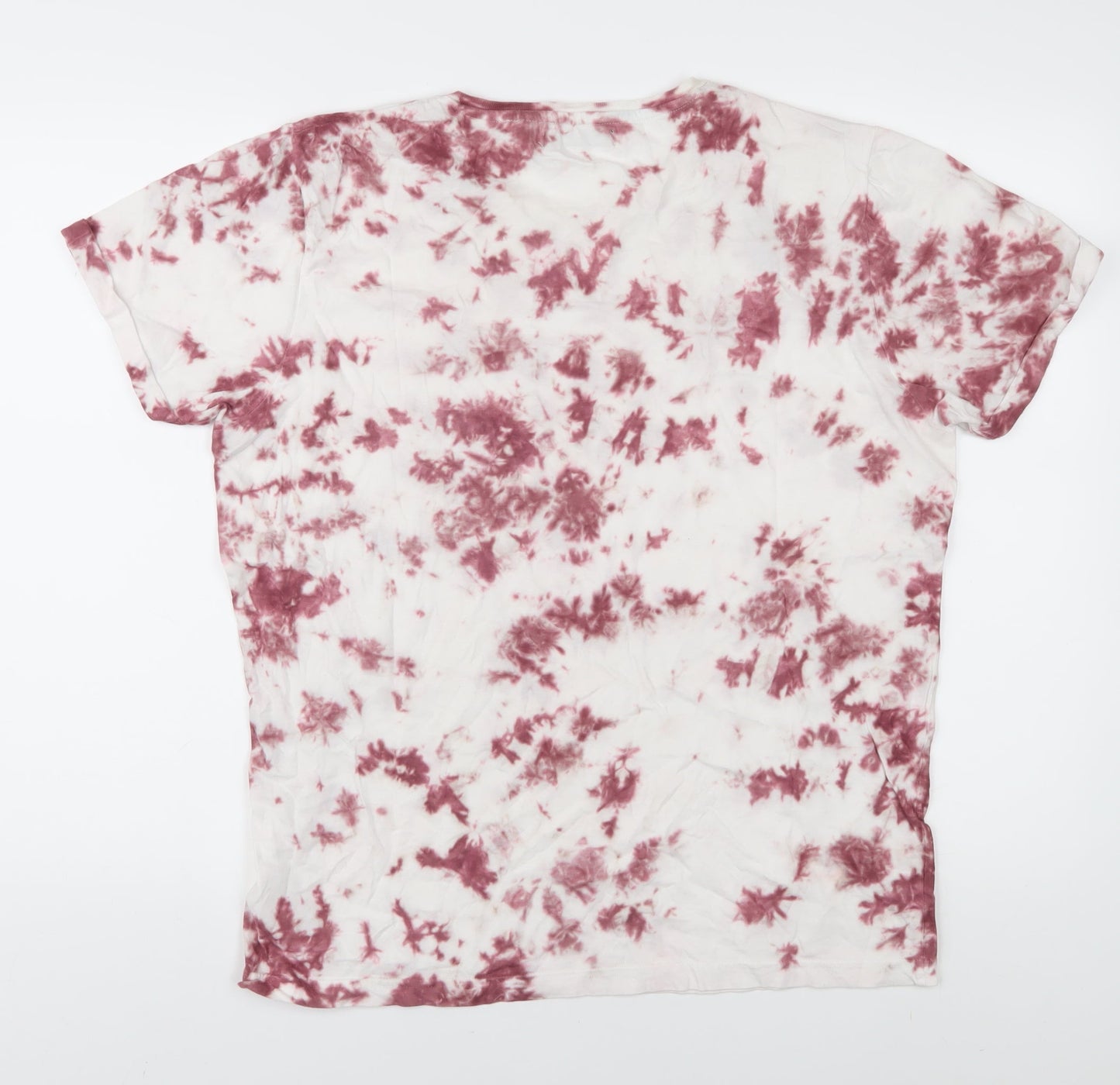 Brave Soul Unisex Multicoloured Tie-Dye T-Shirt M