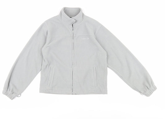 Trespass Boys Grey Fleece Basic Jacket 11-12 Years Full Zip