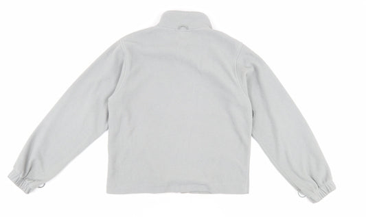 Trespass Boys Grey Fleece Basic Jacket 11-12 Years Full Zip