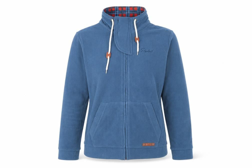 Protest Women's Blue Basic Jacket Size 12