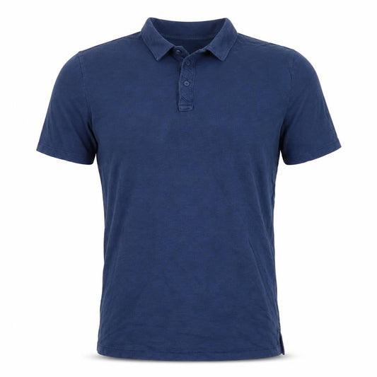 Lived-In Men's Blue Polo Shirt, Size L, Short Sleeve