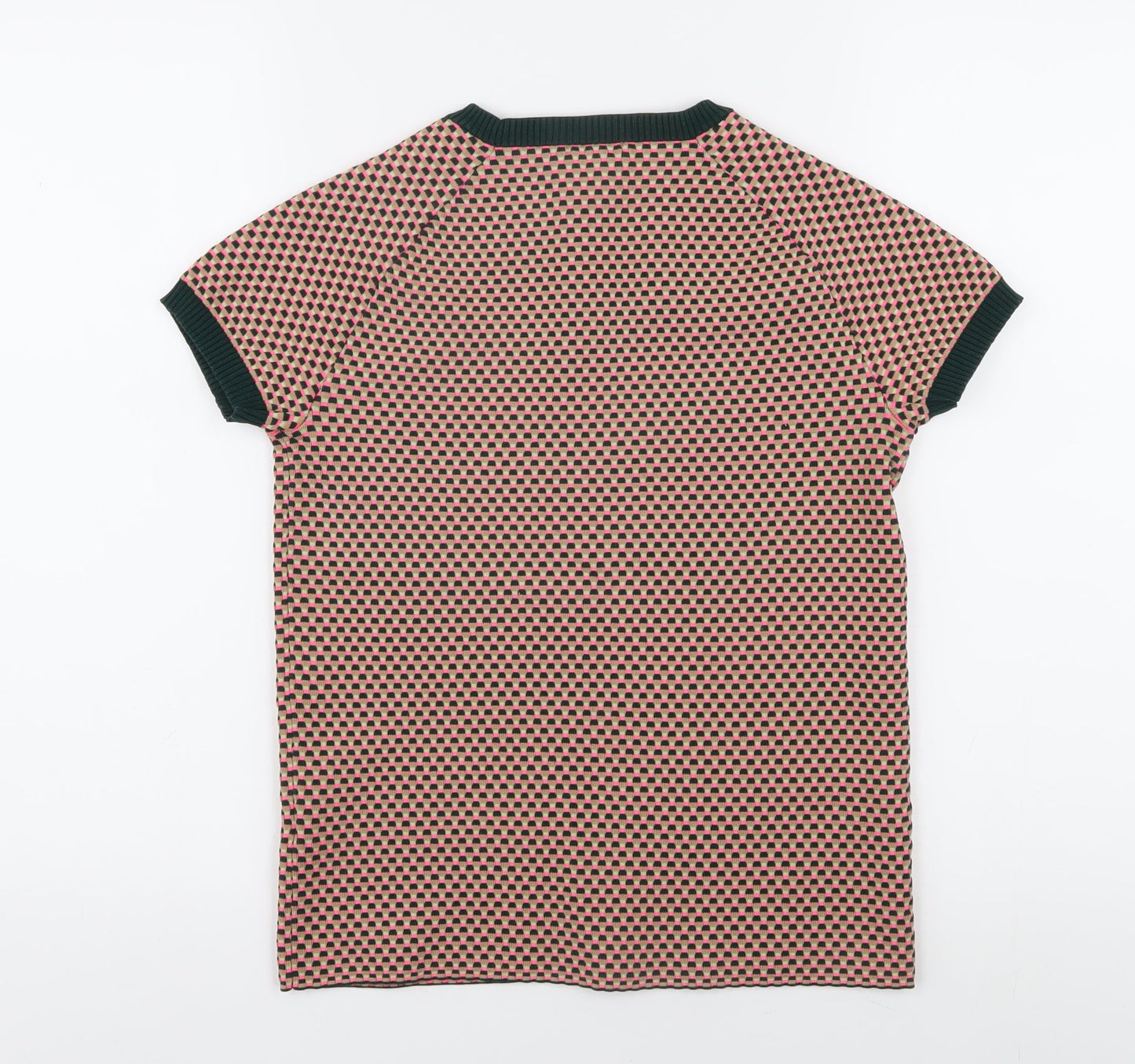 ASOS Women's Multicoloured S Ringer T-Shirt, Casual, Knit