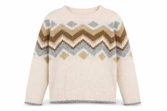 Womens UK Size 12 Fat Face Beige Acrylic Blend Sweater