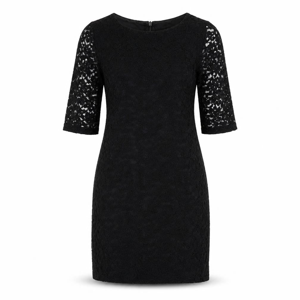 Oasis Women's Black Knee-Length Sheath Dress, Size 8