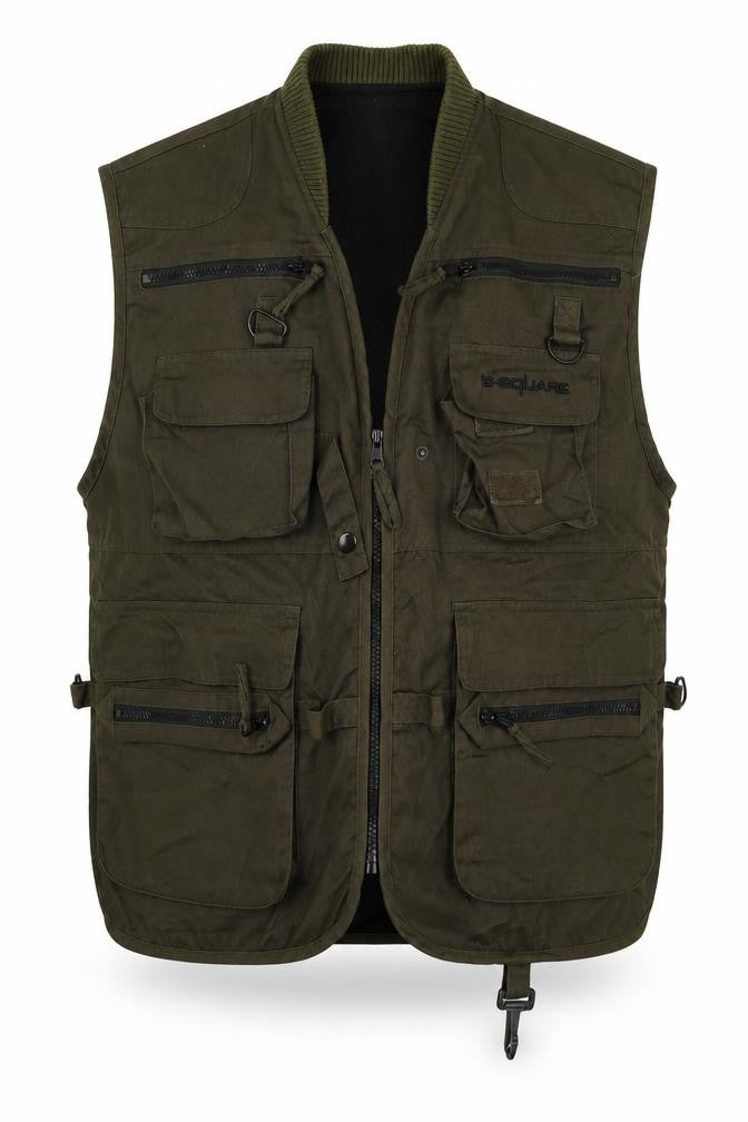 B Square Men's Green Waistcoat M - Outdoor Layers