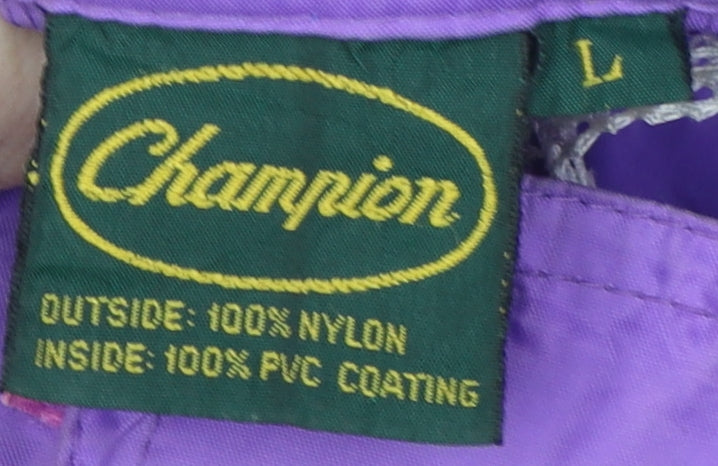 Champion Unisex Retro Multicolour Windbreaker L