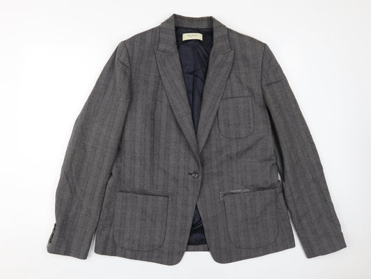 Paul Smith Men's Grey Wool Blazer - Size 48R