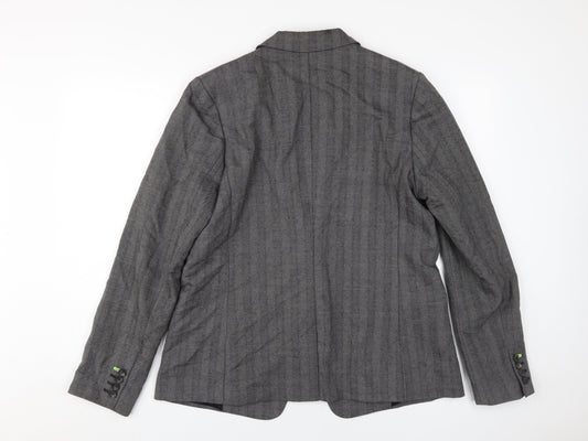 Paul Smith Men's Grey Wool Blazer - Size 48R