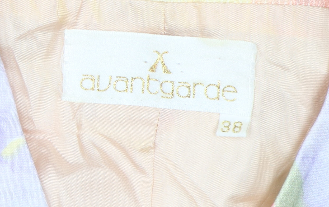 Avantgarde Floral Jacket Women Multicoloured Size 10
