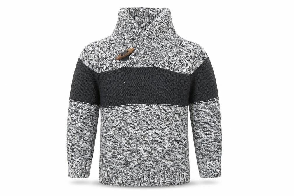Baby Gap Boys Grey Colourblock Pullover Jumper 3 Years