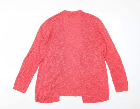 Gap Women's Red Cardigan S Cotton Viscose