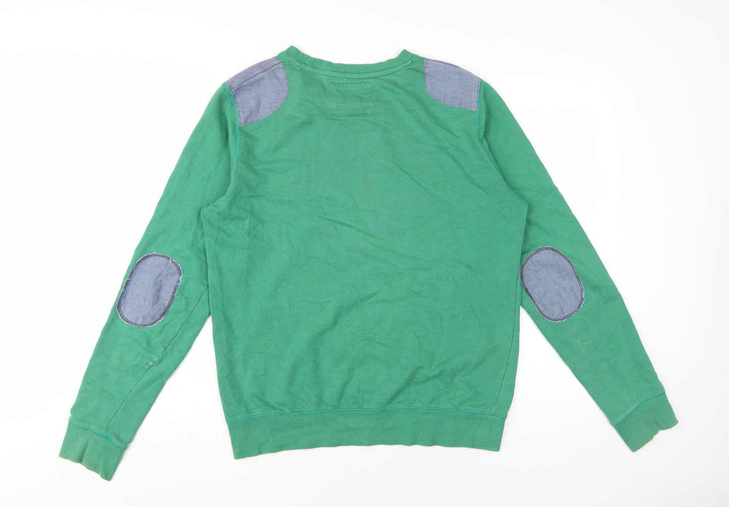 Brave Soul Men's Green Pullover Sweatshirt, M