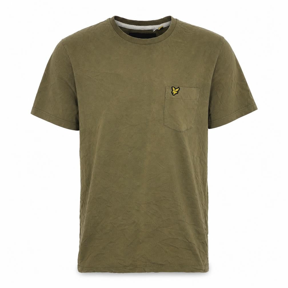 Mens UK Size M Lyle & Scott Green  Cotton T-Shirt