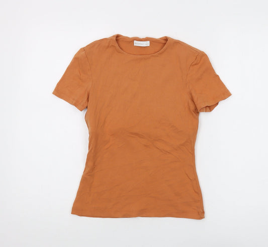 Kookai Women's Orange Basic T-Shirt Size 6