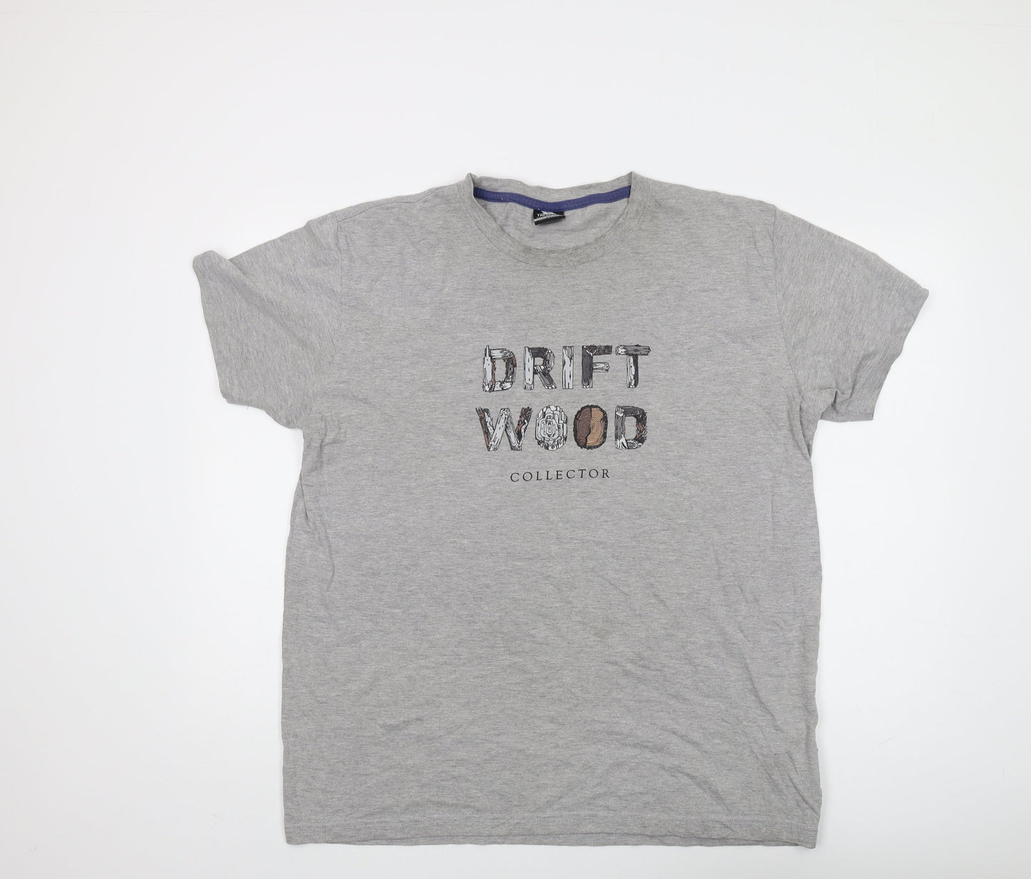 Trespass Men’s Grey XL Graphic Print T-Shirt
