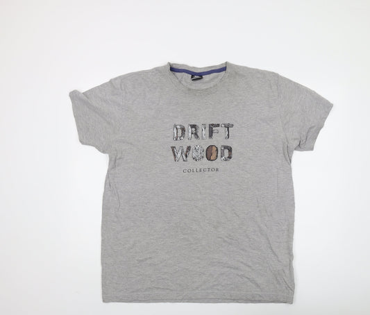 Trespass Men’s Grey XL Graphic Print T-Shirt