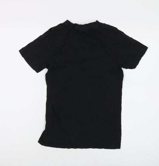Umbro Boys Black T-Shirt 11-12 Years Sports Logo Top