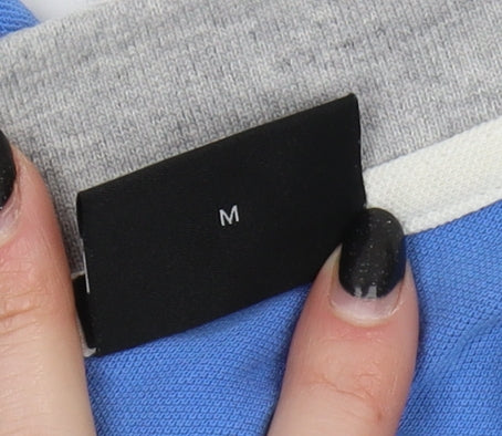 Boss Men's Blue Medium Polo Shirt