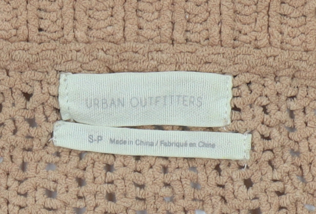 Urban Outfitters Women's Beige Cable-Knit Pullover, Size S