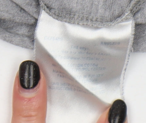 Ted Baker Men's Grey Retro Graphic T-Shirt, Size L