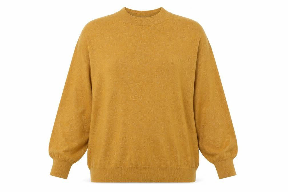Marks and Spencer Women's Gold Pullover Jumper, L