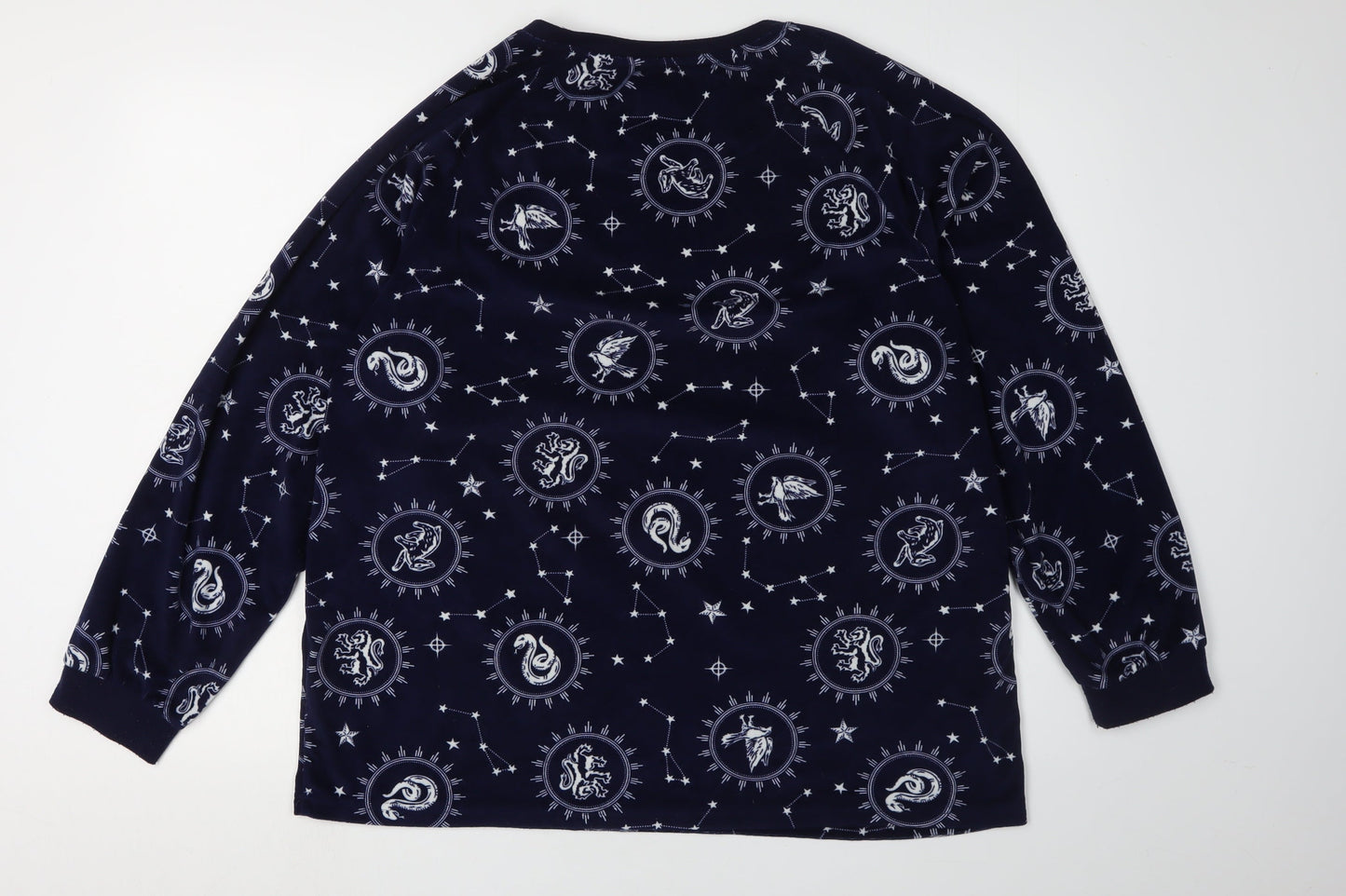 Harry Potter Blue L Pyjama Top Women's Winter