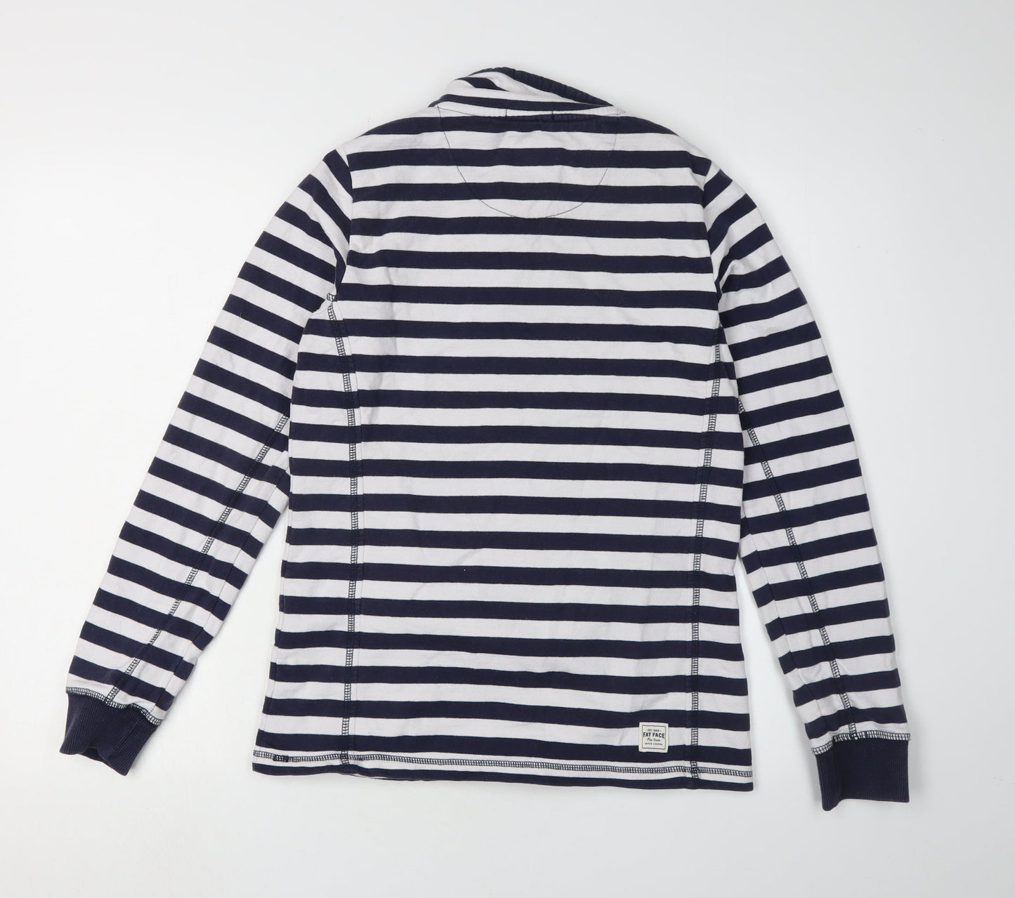 FatFace Women’s Blue Striped Pullover Sweatshirt Size 10