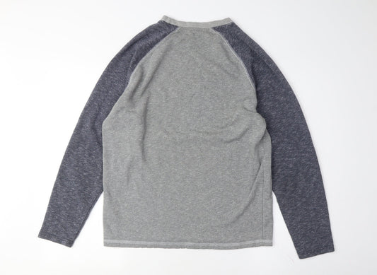 Very Men's Grey Pullover Sweatshirt, Size M