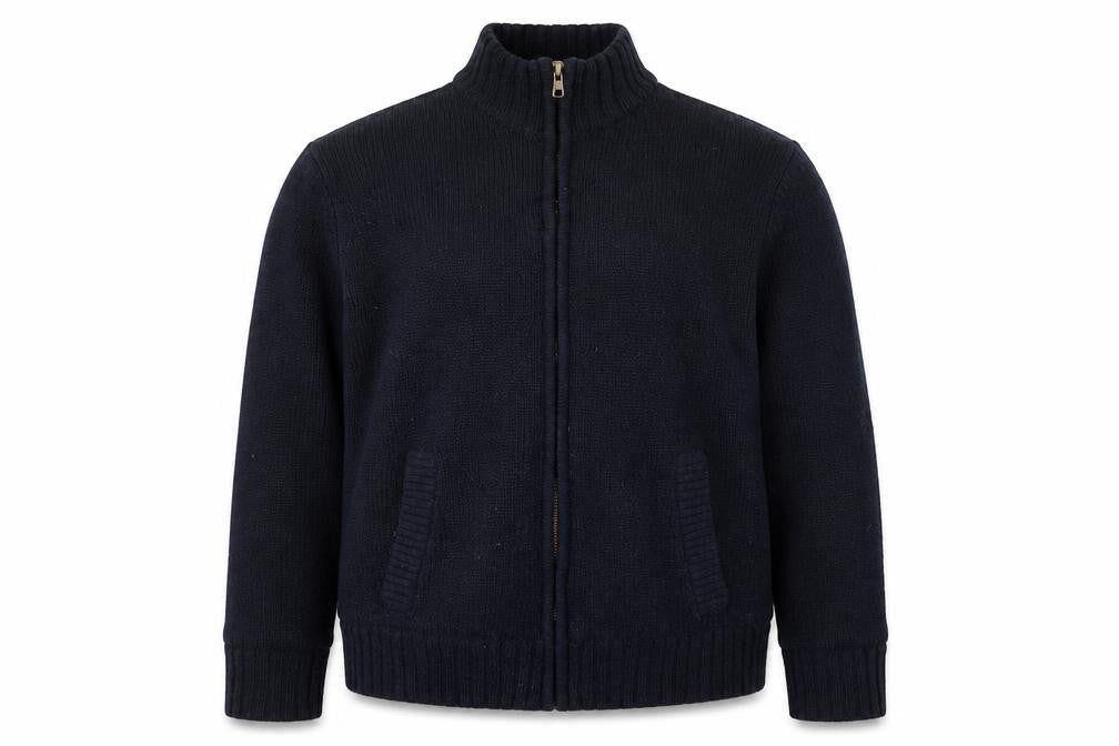 Marks & Spencer Men's Black Wool Cotton XL Jacket
