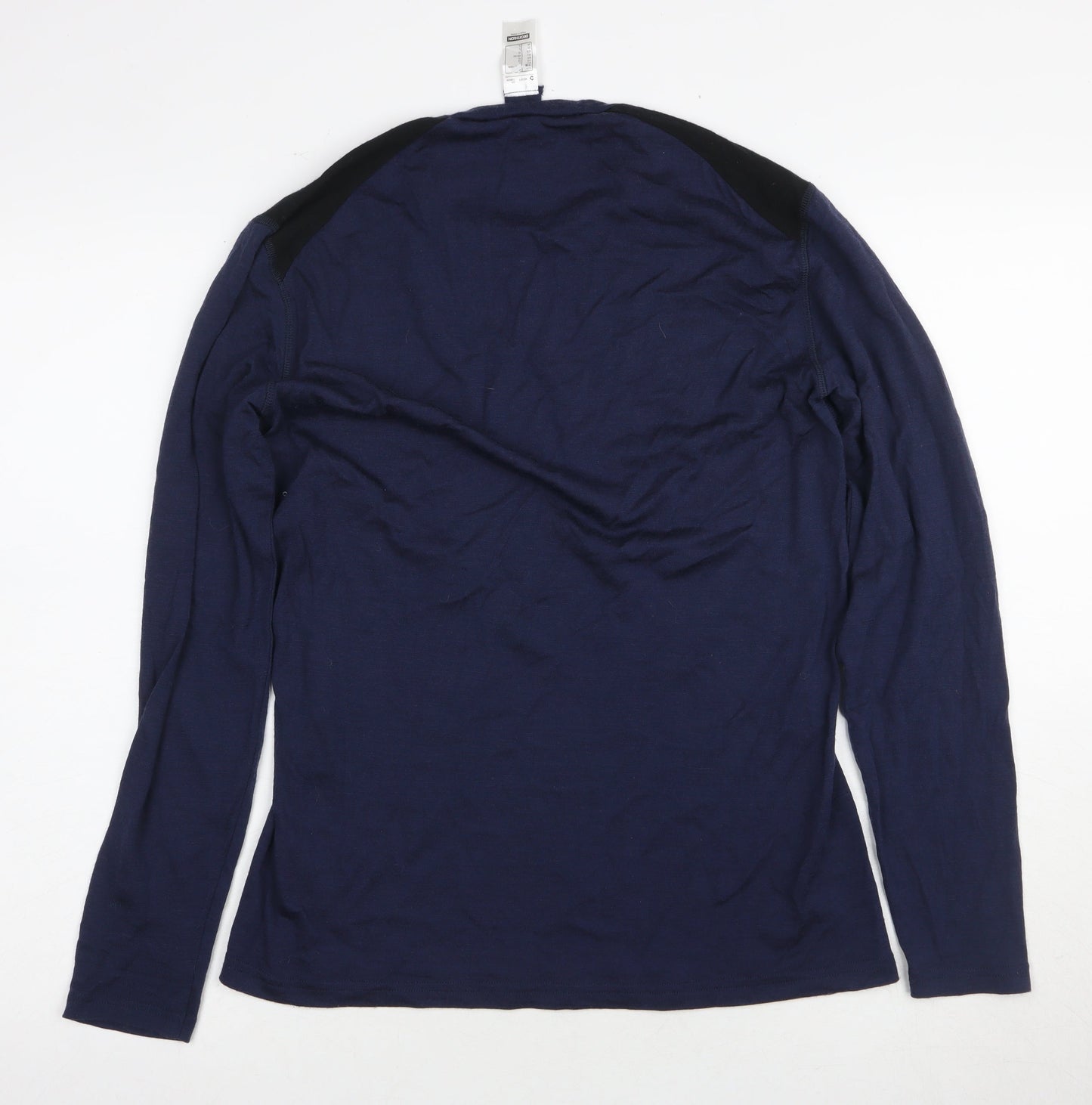 Decathlon Men's Blue Long Sleeve T-Shirt, Size S
