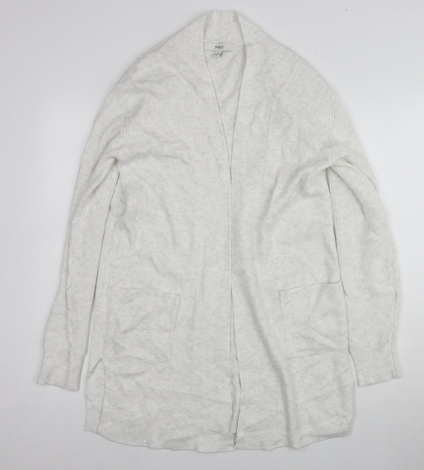 Marks and Spencer Women's Grey Cardigan Size 10