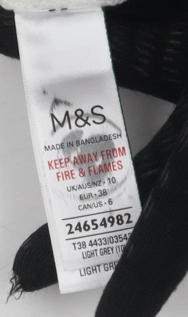 Marks and Spencer Women's Grey Cardigan Size 10