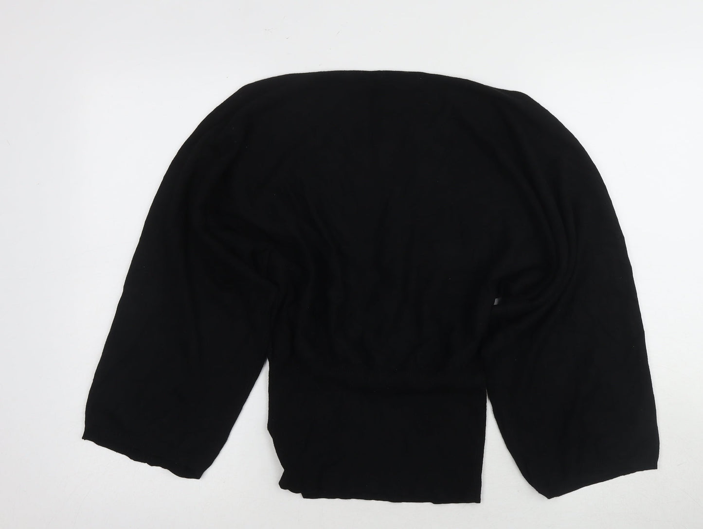 Millenium Black Women's Blouse 3/4 Sleeve One Size